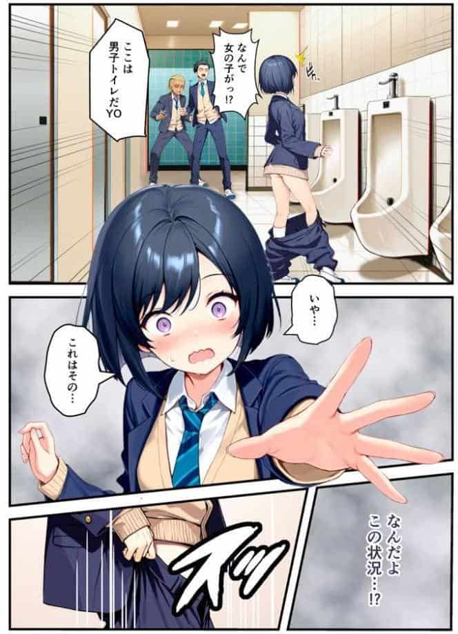 好きな子にフラれて女体化させられた生徒会長がマチアプで出会った同級生にメス堕ちする話 モザイク版