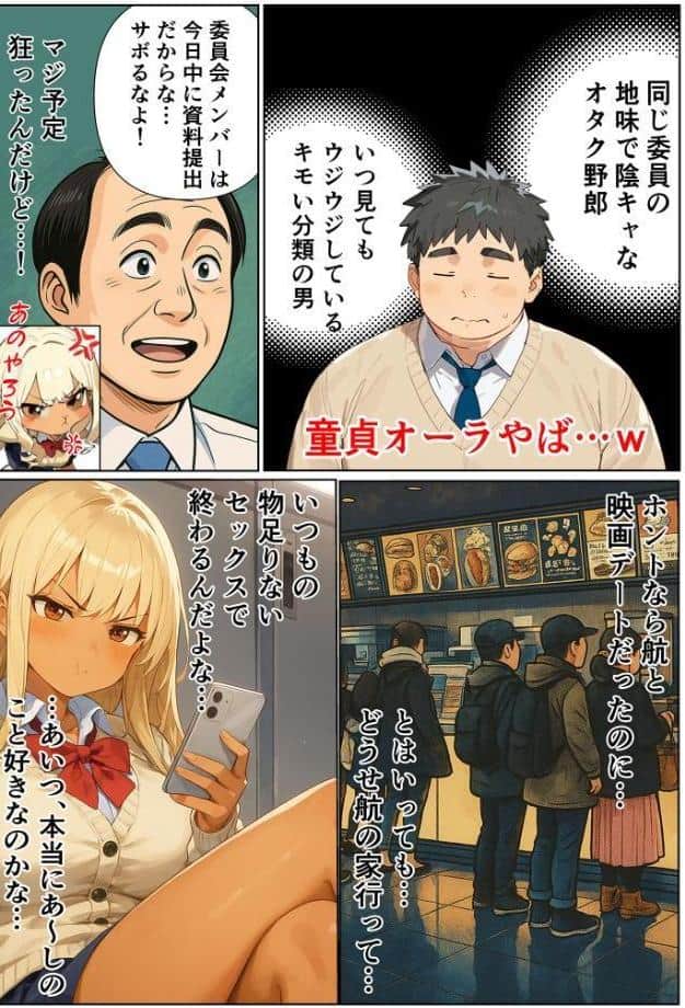 陰キャのデカチ●がバレた日〜ナメてたオタクは規格外チ●ポ〜 モザイク版