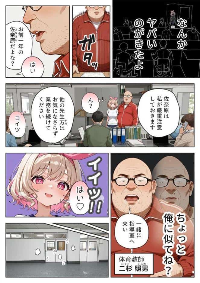 キモおじ⇔●●入れ替わり【3】変態体育教●のわからせ個別指導 モザイク版