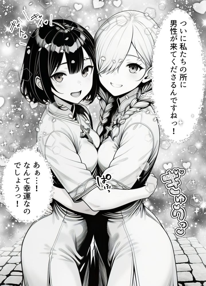 男が1％しかいない異世界で美少女ハーレムを作る話