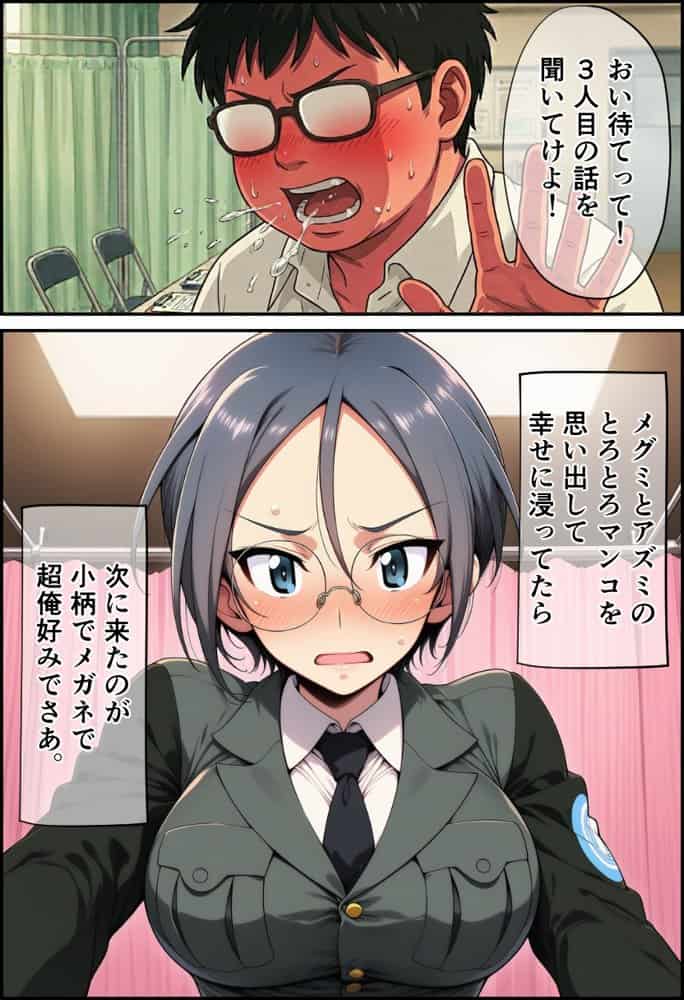 戦車娘をだましてドスケベ健康診断をした話