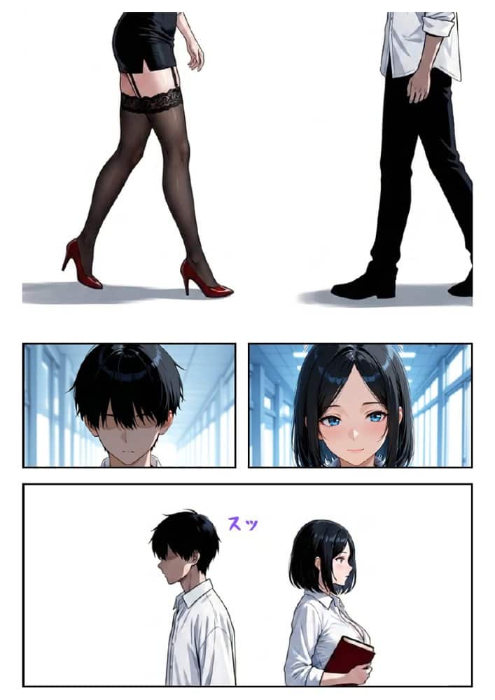美人教師、淫乱催●術を掛けられて・・・