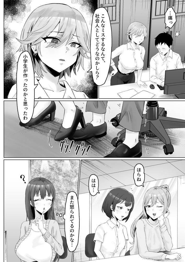 パワハラ女上司、弱みを握られて全裸土下座で服従する
