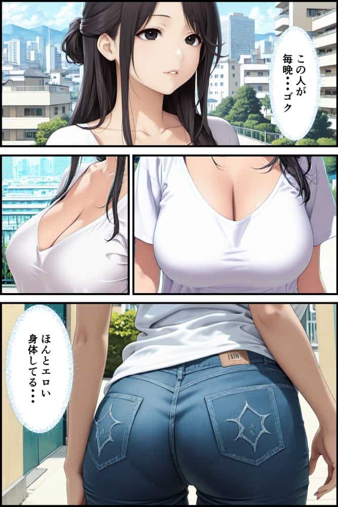 みょーに胸元が緩い隣の人妻とHしてしまった話