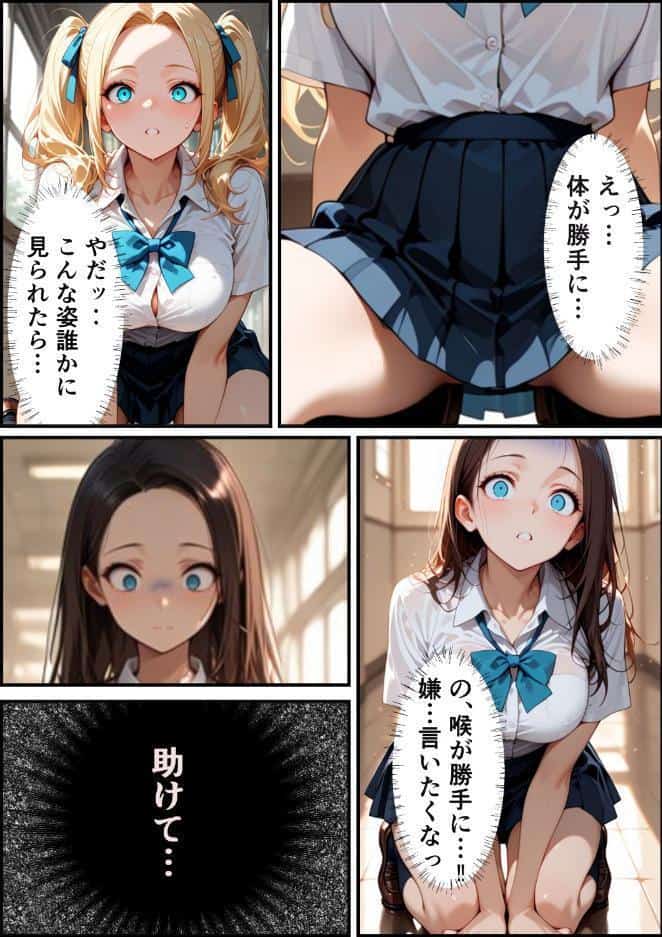 校則改変アプリ〜ゴミ扱いしてた俺の肉棒で女王たちがメス堕ち【モザイク版】