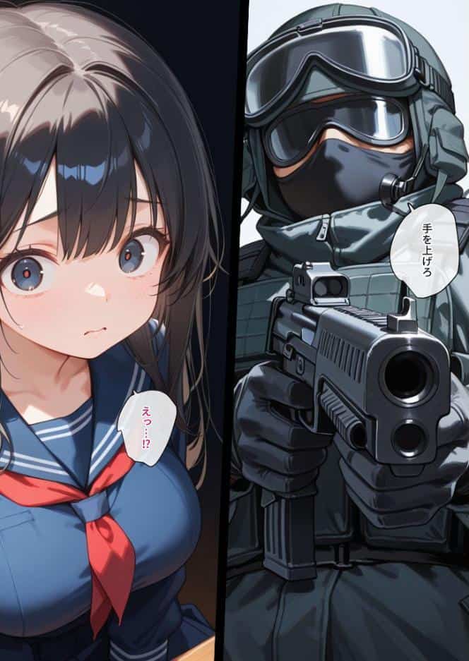 学園を占拠したテロリストがド変態だったら モザイク版