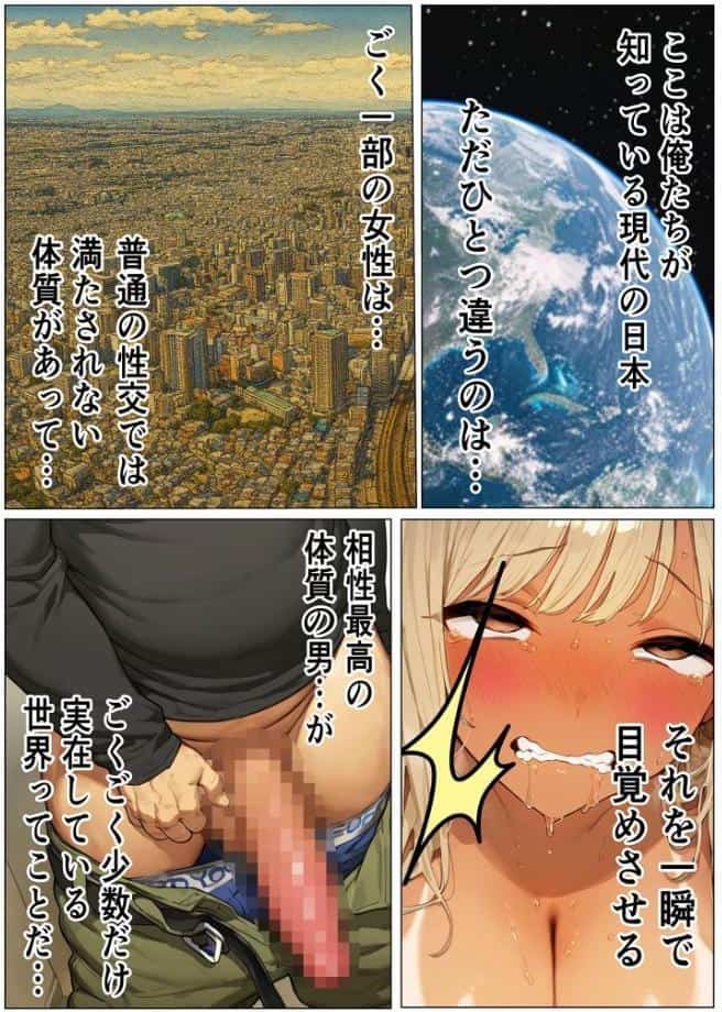 陰キャのデカチ●がバレた日2〜デカ●●の光 教団編〜 モザイク版