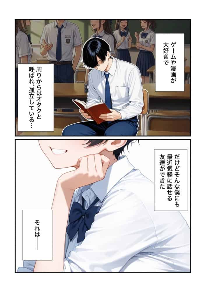 無自覚なボーイッシュ同級生が誘惑してくるから告白してイチャラブエッチした話