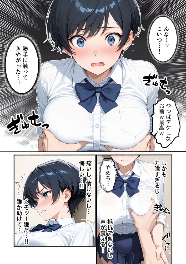 無自覚なボーイッシュ同級生が誘惑してくるから告白してイチャラブエッチした話