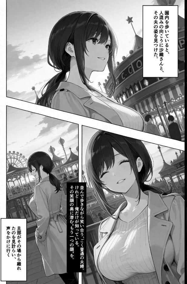 隣の奥さんハ、もう催●済ミ 2〜遊宴地編〜【棒消し修正版】
