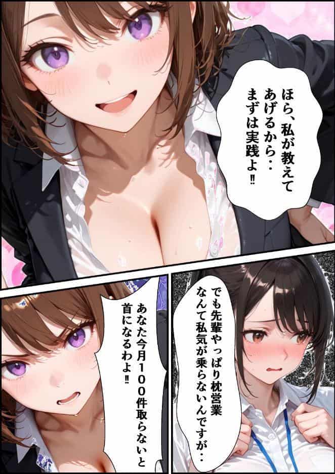 ようこそ、我が社の肉便器営業課へ。泣き虫最下位OLが肉体調教されて下剋上契約！【モザイク版】