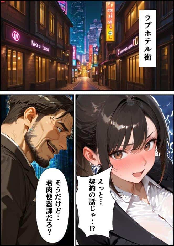 ようこそ、我が社の肉便器営業課へ。泣き虫最下位OLが肉体調教されて下剋上契約！【モザイク版】