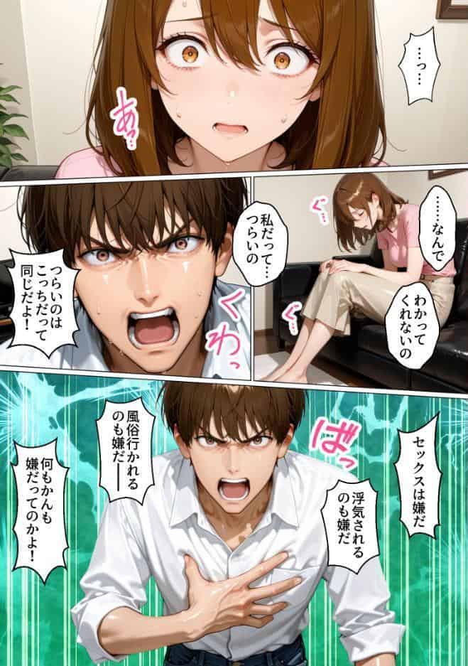性不感症の妻を治療してもらったらド淫乱になってしまった【棒消し修正版】
