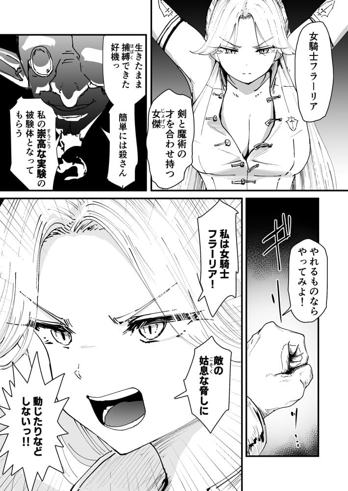 私のアナルは弱くないっ！！ 〜女騎士様がアナルゼリーに屈するまで…〜