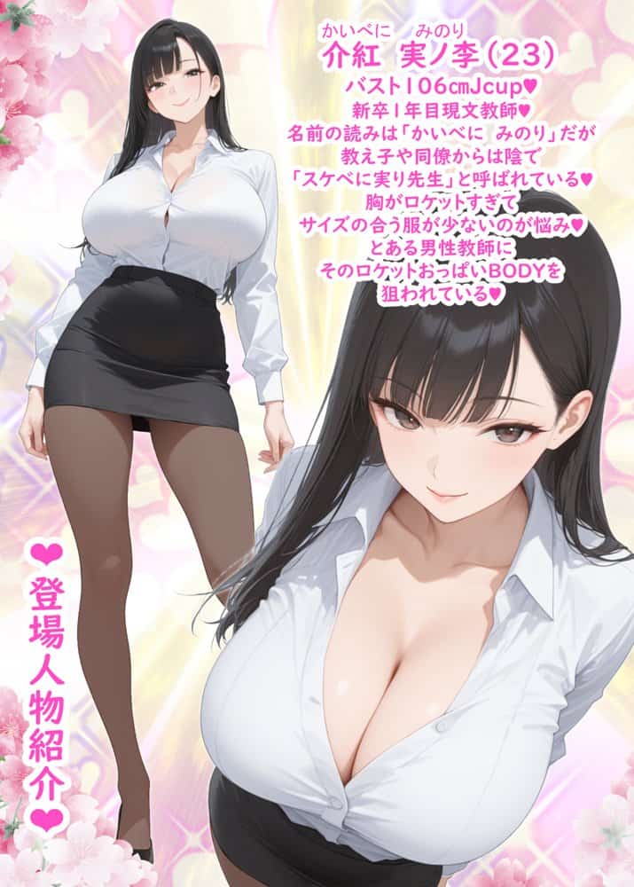 狙われたロケットおっぱい女教師！おぢアタックに悶絶するJカップBODY