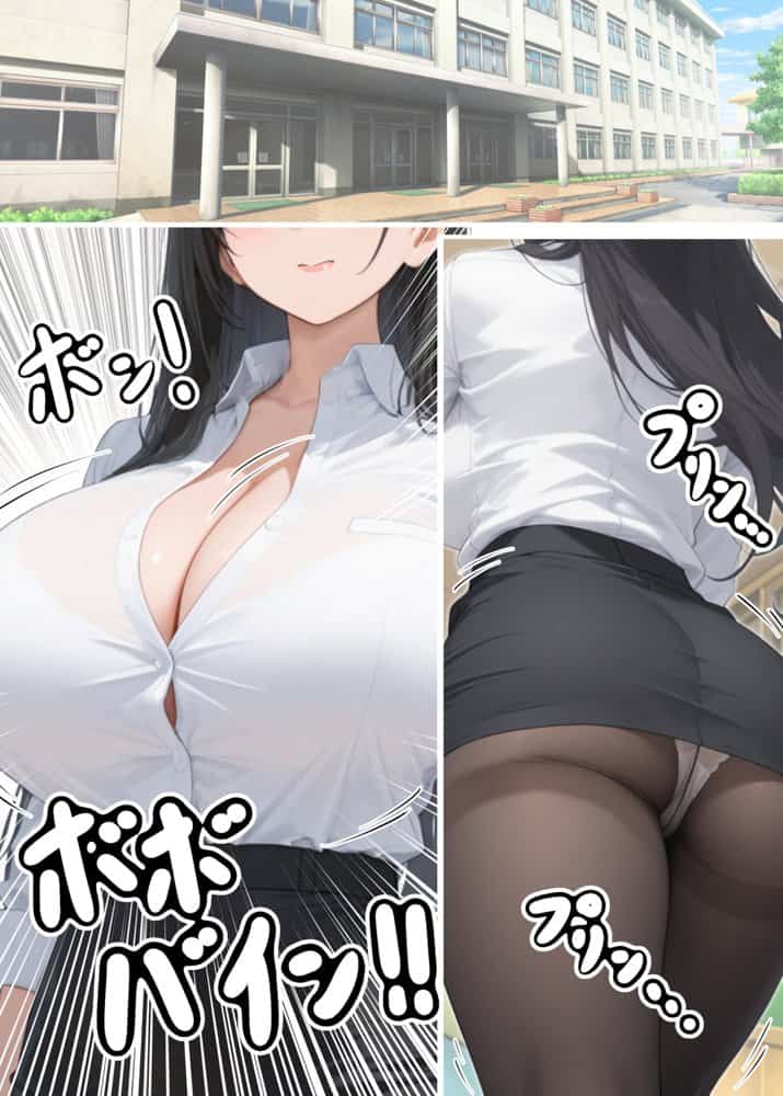 狙われたロケットおっぱい女教師！おぢアタックに悶絶するJカップBODY