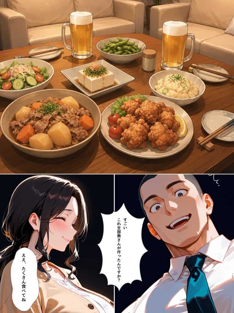 夫の部下の肉棒が忘れられなくなった巨乳人妻