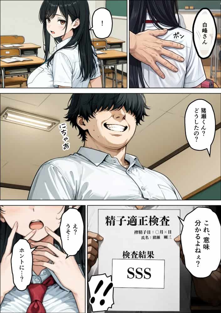 誰もが羨む清楚彼女が崩壊SSSレア精子にイキ狂い寝取られた話