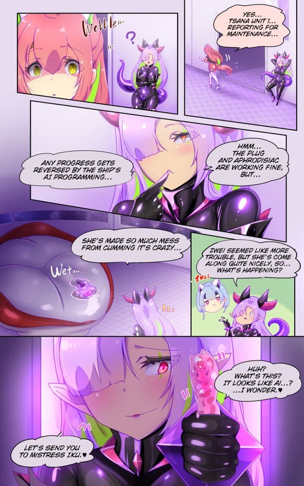 ロ手描きロ女体化x悪堕ち！性欲戦闘アンドロイド！「女体化転生したキミが悪堕ちと復讐を楽しむまんが〜戦光兵女プリッケ・ツァーナ・ダークネスエンド〜」