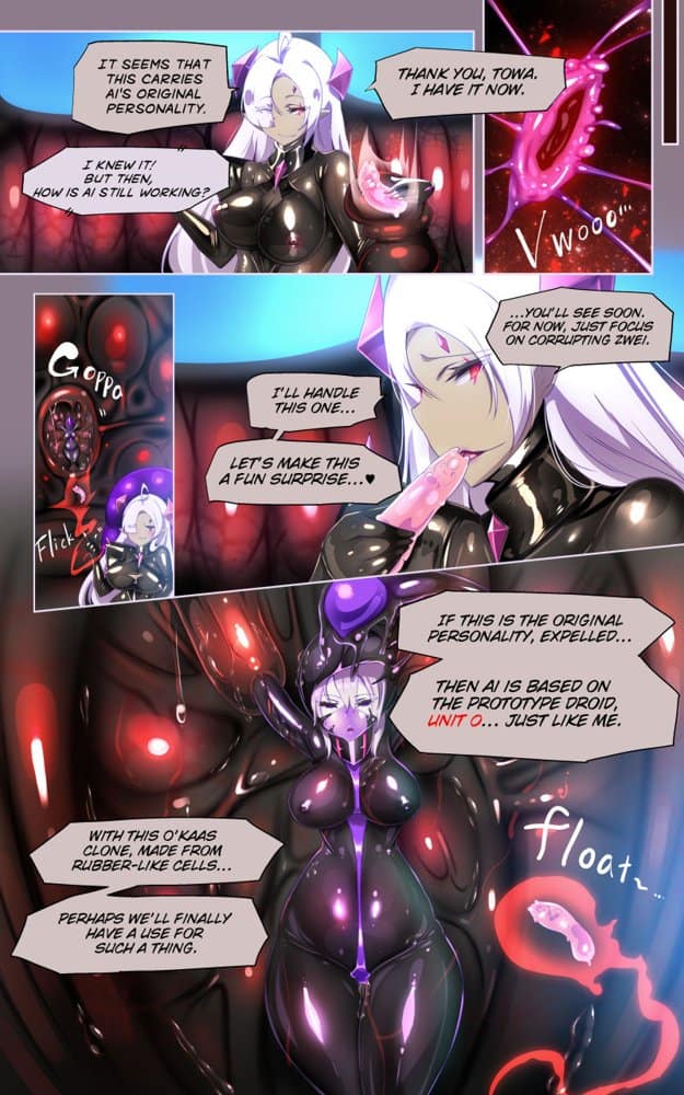 ロ手描きロ女体化x悪堕ち！性欲戦闘アンドロイド！「女体化転生したキミが悪堕ちと復讐を楽しむまんが〜戦光兵女プリッケ・ツァーナ・ダークネスエンド〜」