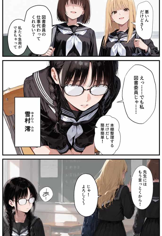 地味子の正体は、俺が推してる女優だった。家に呼ばれ中出しセックスすることに！？