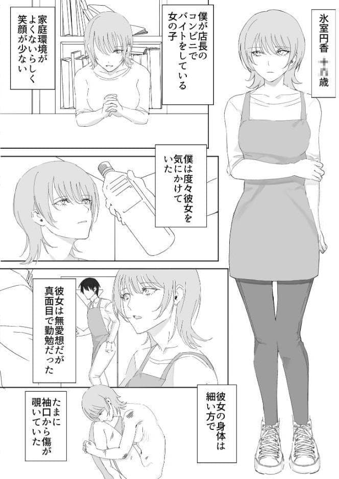 ダウナー系家出少女に襲われてノリで同棲する話 モザイク版