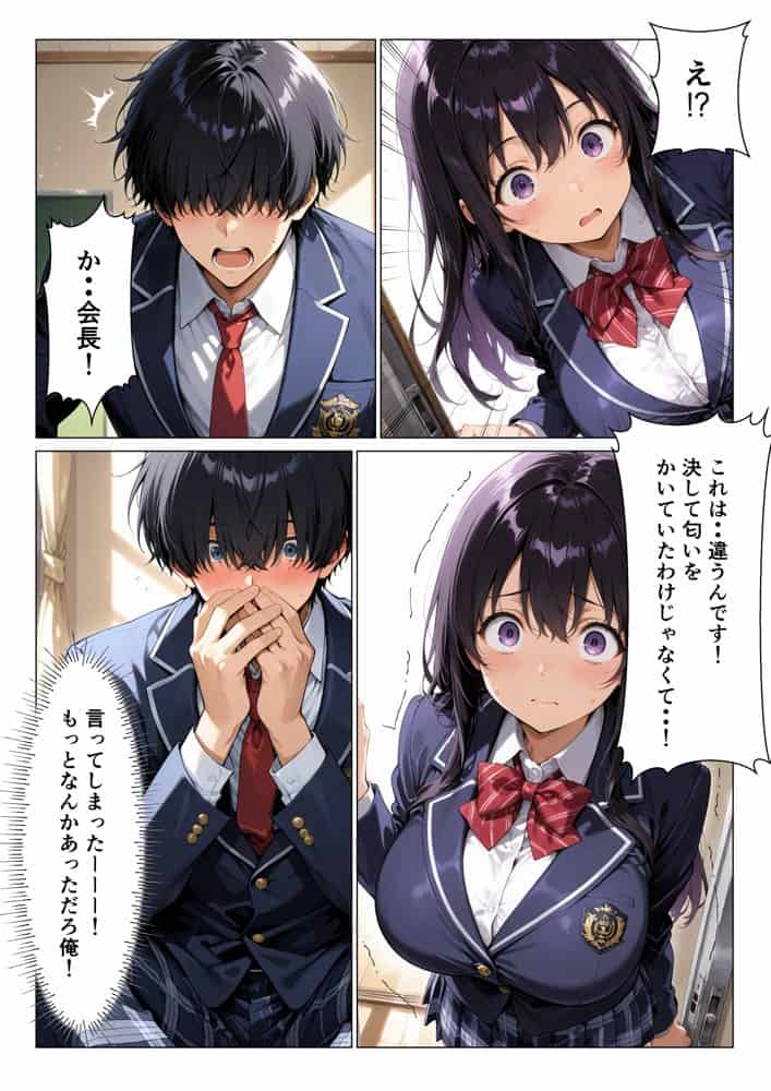 【処女喪失】完璧生徒会長のH練習台。煽って理性崩壊！中出しイキ狂い