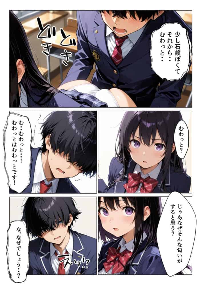 【処女喪失】完璧生徒会長のH練習台。煽って理性崩壊！中出しイキ狂い