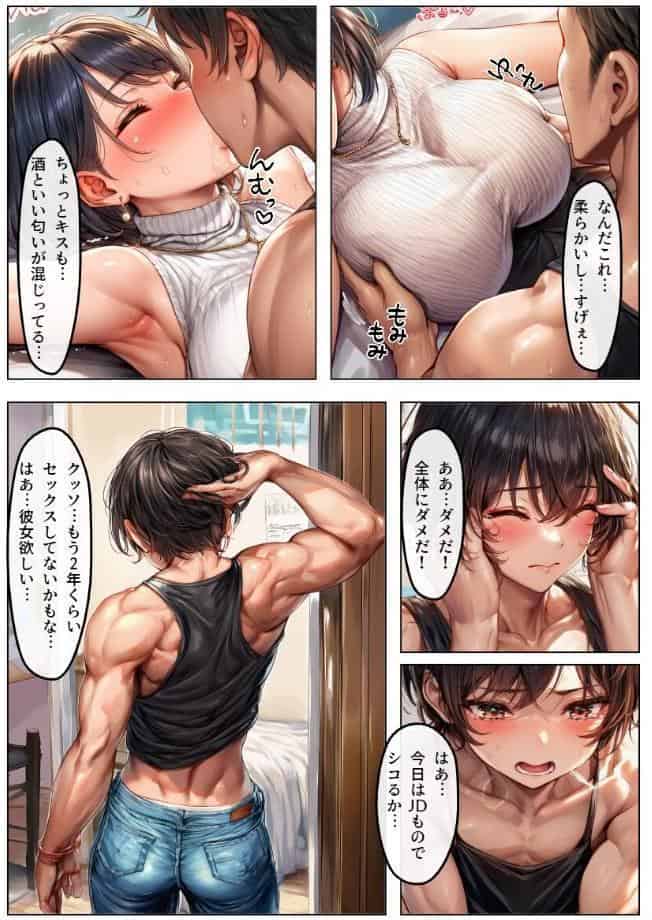 巨乳ギャル女子大生の隣人とあまあま中出し！ハーレムSEXよりも大切な君【モザイク版】