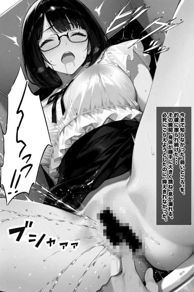 文学彼女ハ、ネトラレル 2【棒消し修正版】