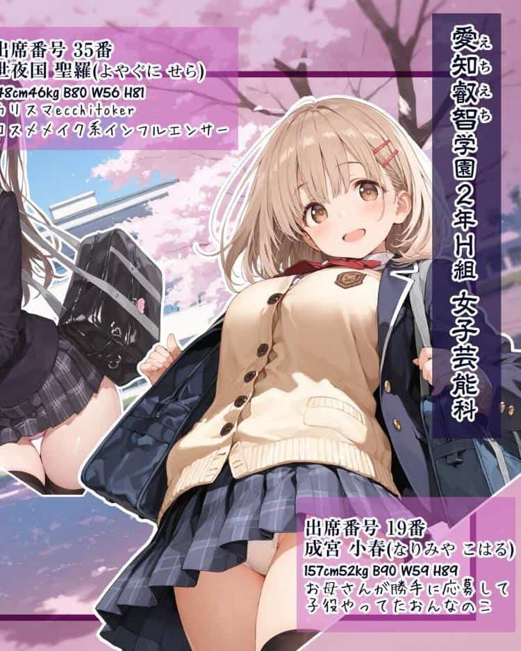 2年H組裏JKフーゾクやってま〜す◆【えちえち学園 愛乳祭】【棒消し修正版】