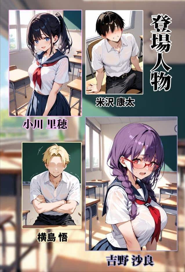 ずっと好きだった女の子に彼氏がいたので、女友達にマ〇コを貸してもらった件【モザイク版】