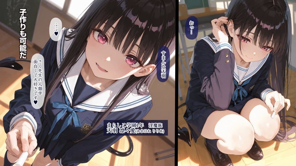 清楚サキュバス 世界が魔界と繋がって早10年 オレが教え子の搾精指導担当ってマジ？