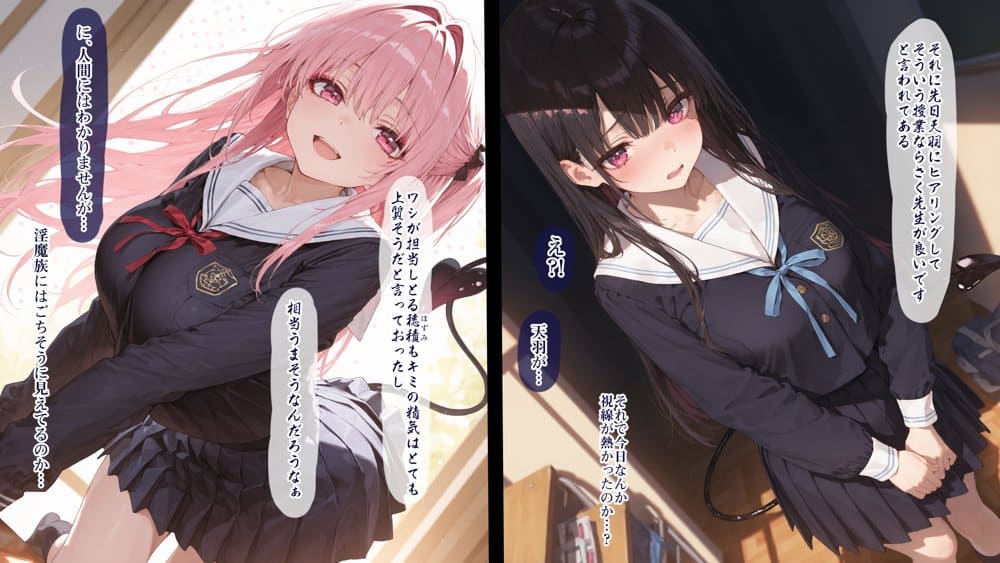 清楚サキュバス 世界が魔界と繋がって早10年 オレが教え子の搾精指導担当ってマジ？