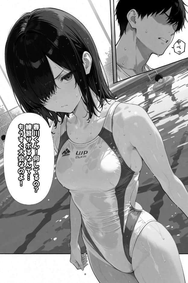 競泳女子の性スイッチ！【棒消し修正版】