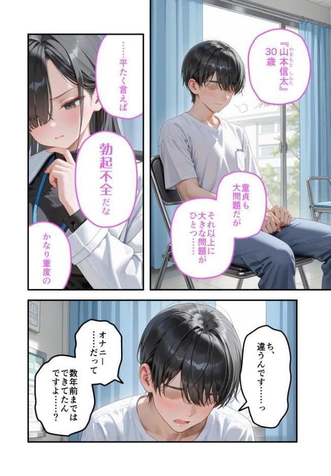 童貞撲滅！セックス・クリニック（7）〜白衣の天使に痴療された僕の童貞〜 モザイク版