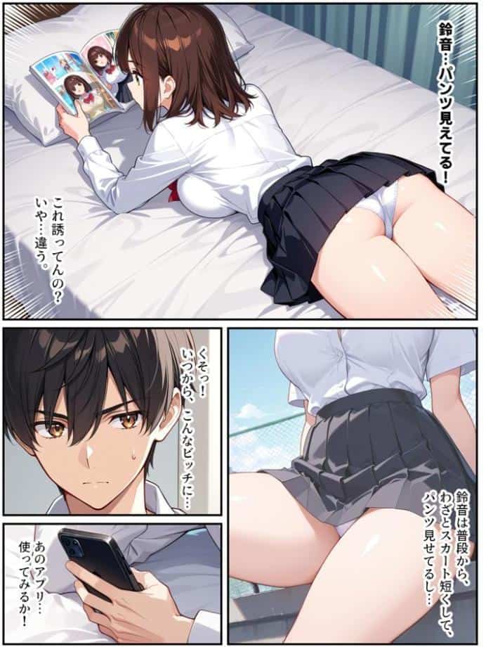 幼馴染が爆乳になったので●●アプリでヤっちゃいました！ モザイク版