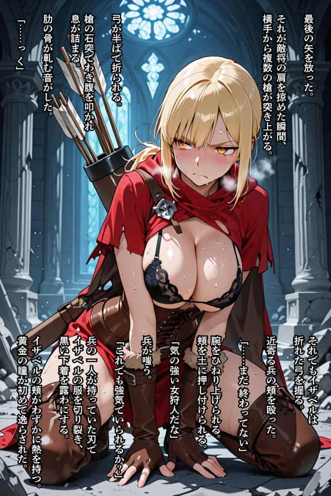 亡国の女騎士団【一夜は耐えた5人の女、二夜目の魔香でとうとう快楽堕ち】
