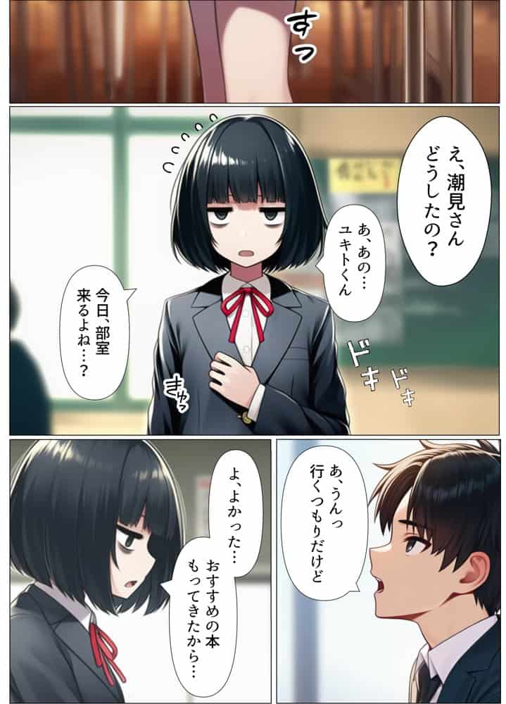 オナ部の地味子が一人でシていたので口止めセックスしたら秘密のセフレになった話