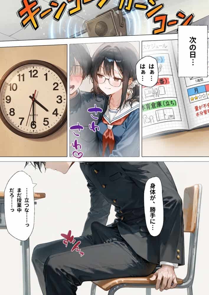 部活の清楚後輩となし崩しで処女童貞エッチしたら、実はドスケベだった2〜2週間我慢したらご褒美生エッチ〜