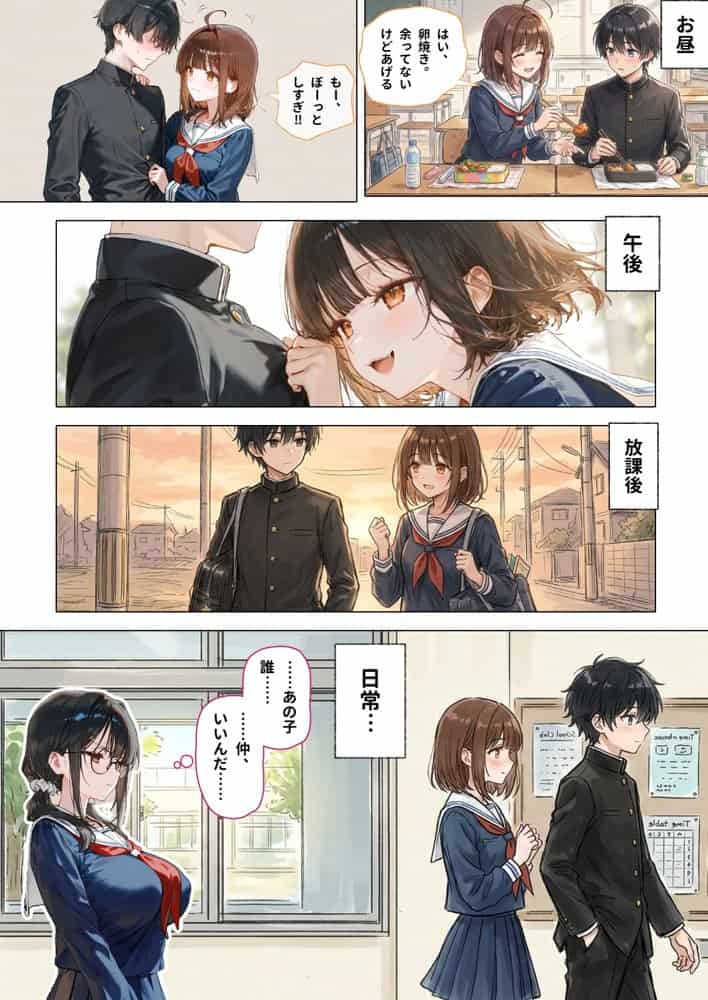 部活の清楚後輩となし崩しで処女童貞エッチしたら、実はドスケベだった2〜2週間我慢したらご褒美生エッチ〜