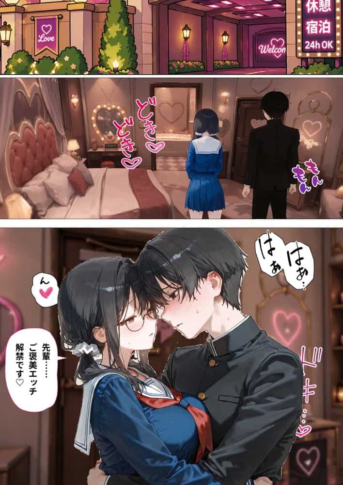 部活の清楚後輩となし崩しで処女童貞エッチしたら、実はドスケベだった2〜2週間我慢したらご褒美生エッチ〜