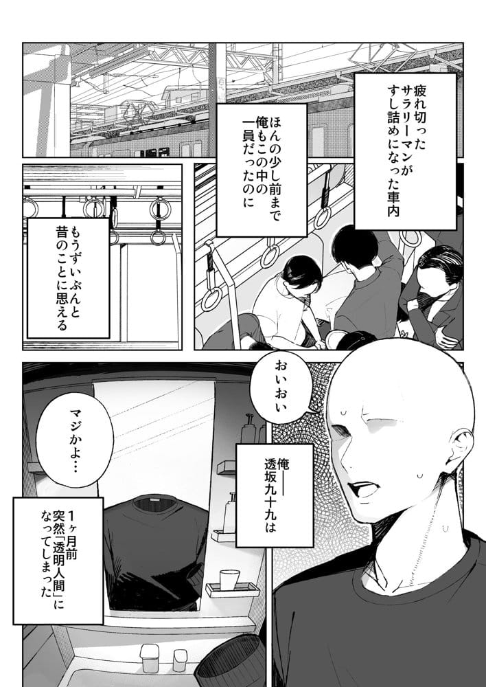 孤独のセックス 〜透明人間なので人妻もギャルもNTRしても無罪です〜