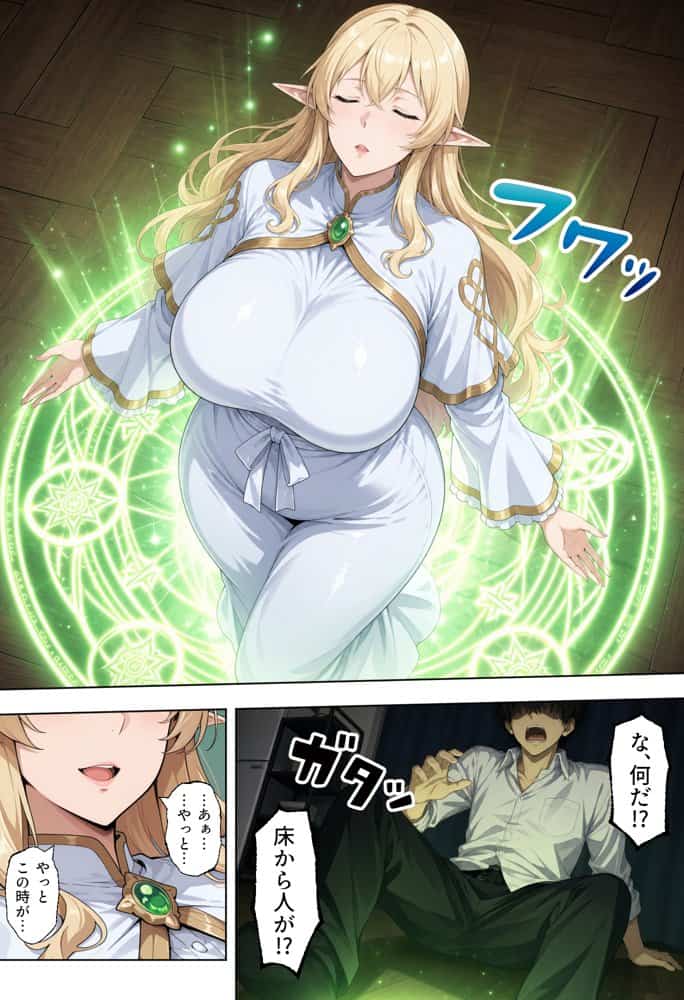 前世の嫁は爆乳エルフママ〜限界社畜な俺が全肯定甘やかセックスで癒される話〜