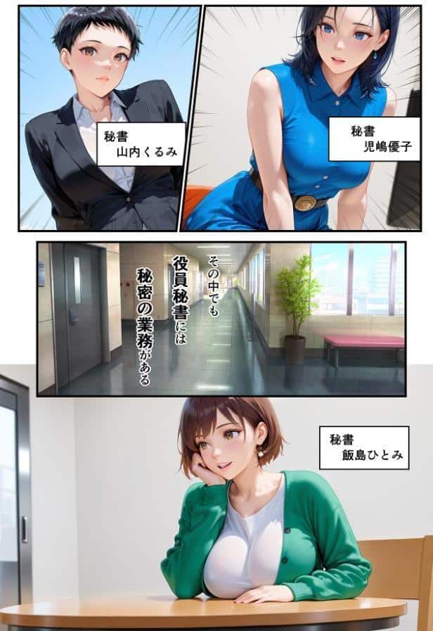 淫乱秘書室 淫靡な役員秘書の秘めた仕事5 人妻巨乳秘書・飯島ひとみ